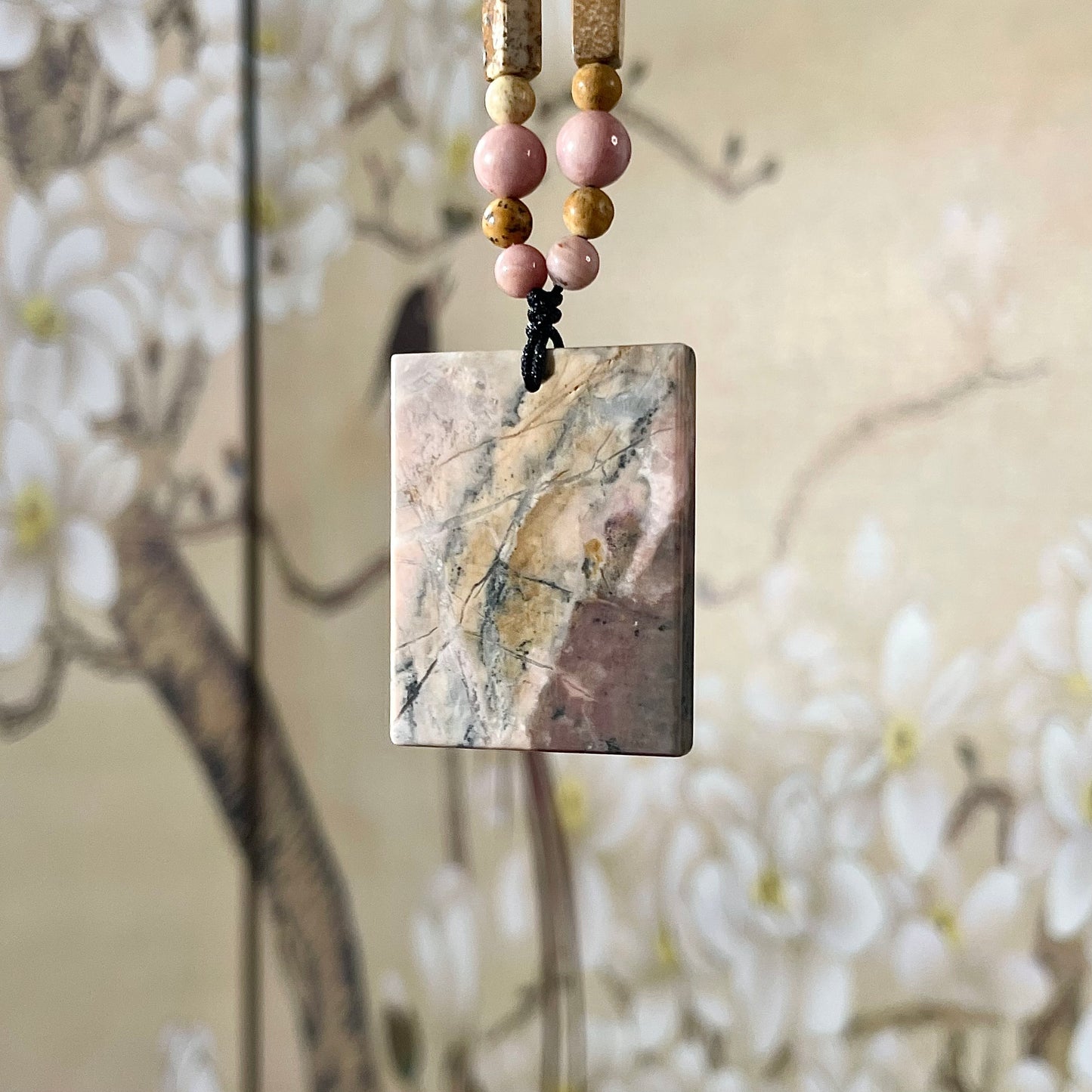 Rose Petalite "Wu Shi Pai" Pendant – One and Only