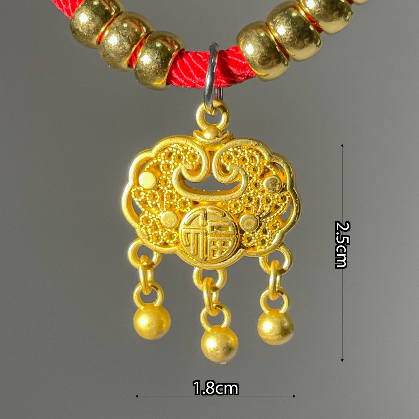 Gold Longevity Lock Bracelet: A Symbol of Health, Prosperity, and Protection