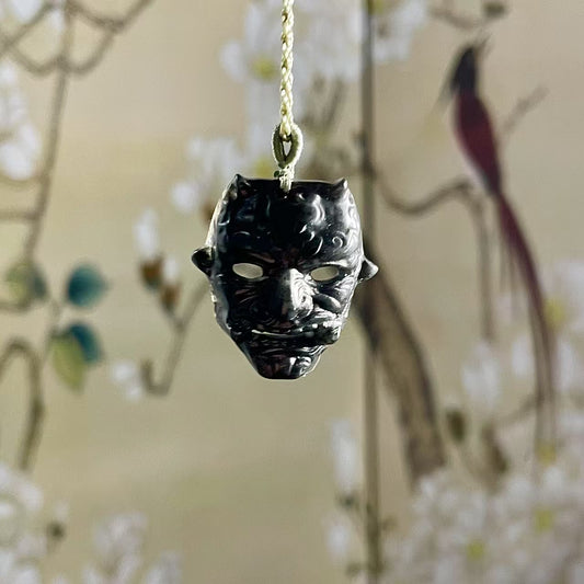 Prajna Mask – One and Only, Handcrafted Masterpiece in Black Jade