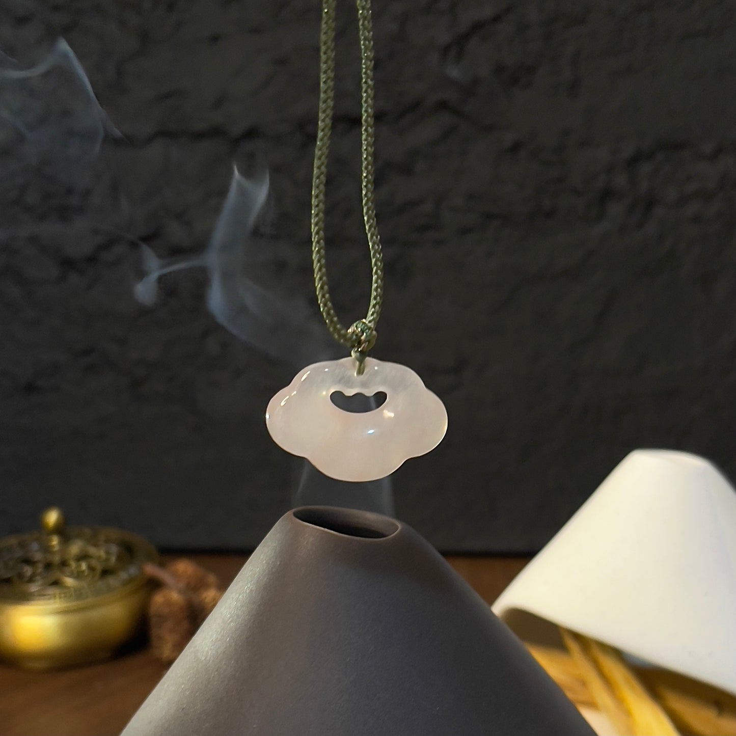 Ceramic Incense Burner for Crystal Purification & Energy Cleansing